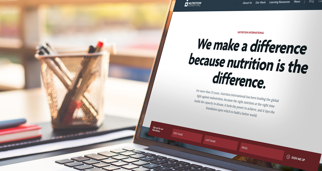 Nutrition International Website